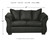 Darcy Black Loveseat
