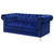 Bleker Loveseat Blue