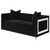 Delilah Loveseat Black