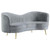 Sophia Loveseat Pearl Silver