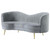 Sophia Loveseat Pearl Silver