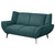 Acton Loveseat Teal Blue