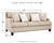 Claredon Linen Sofa