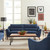 Gano Sofa Navy Blue