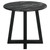 Skylark Round End Table With Marble-like Top Letizia And Light Oak
