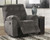 Acieona Slate Swivel Rocker Recliner