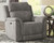 Next-Gen DuraPella Slate Power Recliner/ADJ Headrest