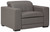 Texline Gray Power Recliner/ADJ Headrest