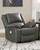 Calderwell Gray Power Rocker Recliner