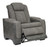 Next-gen Dark Gray Power Recliner/adj Headrest