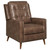 Davidson Push Back Recliner Brown