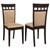 Gabriel - Closed Back Side Chairs (Set of 2) - Cappuccino