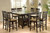 Gabriel - Counter Height Dining Table - Cappuccino