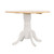 Allison - Round Drop Leaf Extension Dining Table - White