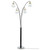 Maisel - Hanging Crystal Arc Tree Floor Lamp - Black