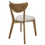 Kersey - Curved Wood Dining Side Chair (Set of 2) - Chestnut