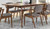 Malone - Rectangular Wood Dining Table - Dark Walnut