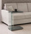 Colby - Engineered Wood C-Shaped Side Table - Weathered Gray