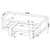Dinard - Engineered Wood Coffee Table - Gray Driftwood