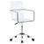 Amaturo - Acrylic Adjustable Home Office Desk Chair - Clear