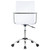 Amaturo - Acrylic Adjustable Home Office Desk Chair - Clear
