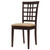 Kelso - Lattice Back Dining Side Chair (Set of 2) - Cappuccino
