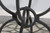 Aviano - Round Metal Dining Table Base - Gunmetal