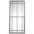 Annetta - Window Pane Floor Or Wall Mirror - Black