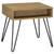 Fanning - Engineered Wood Side End Table - Golden Oak