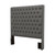 Camille - Upholstered Queen Panel Headboard - Gray