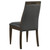 Wes - Upholstered Dining Side Chair (Set of 2) - Dark Walnut
