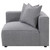 Jennifer - Upholstered Corner Chair - Gray