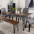 Neve - Live Edge Dining Table - Gray Sheesham