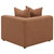 Jennifer - Upholstered Corner Chair - Terracotta