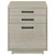 Loomis - 3-Drawer Home Office File Cabinet - Whitewashed Gray