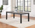 Elodie - Rectangular Extension Leaf Dining Table - Black