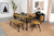 Maverick - Solid Wood Dining Table - Natural Mango