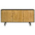 Aminah - 3 Door Wood Accent Cabinet - Natural And Black