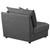 Sasha - Upholstered RAF Chair - Barely Black