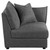 Sasha - Upholstered RAF Chair - Barely Black