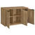 Pepita - 3 Door Engineered Wood Accent Cabinet - Mango Brown