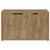 Pepita - 3 Door Engineered Wood Accent Cabinet - Mango Brown