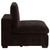 Lakeview - Upholstered Armless Chair - Dark Chocolate