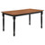 Hollyoak - Rectangular Wood Dining Table - Walnut