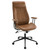 Ranger - Upholstered Adjustable Home Office Desk Chair - Brown