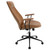 Ranger - Upholstered Adjustable Home Office Desk Chair - Brown