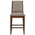 Patterson - Upholstered Counter Chair (Set of 2) - Mango Oak