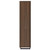 Maddox - 3-Shelf Cabinet Bookcase - Walnut