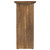 Fletcher - Oval Solid Mango Wood Entryway Console Table - Brown