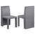 Tordera - Velvet Upholstered Dining Side Chair (Set of 2) - Gray